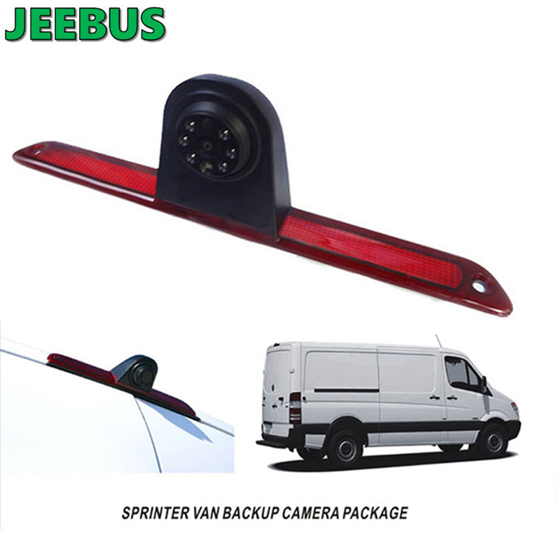 HD Night Vision Vattentät bromsljuskamera för Benz Sprinter VW Crafter 2007-2019