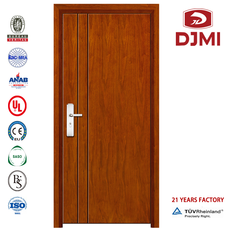 Chinese Factory Manufacturer Fd30 Steel Fire Door Plain Solid Wood Doors High Quality Ul Certified Wooden Modern Design Design Doors Billig Veneer Wood Design Design Doors