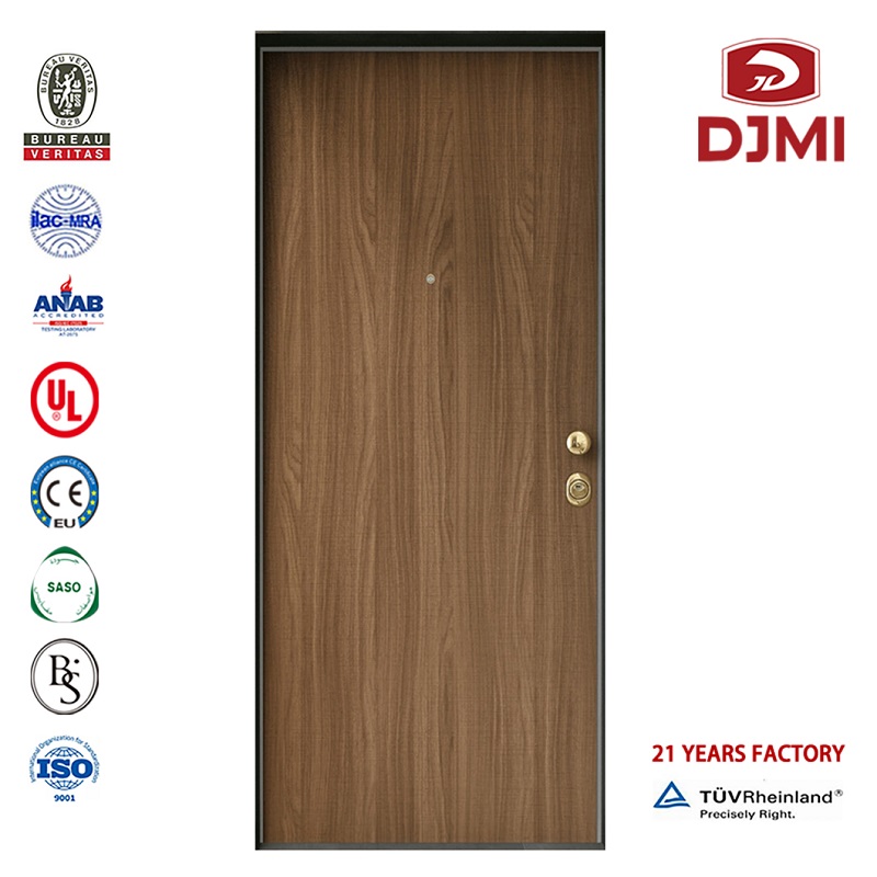 Hög kvalitet 1.5 Timmar Rated Composite Fire Doors Modern Wood Designs Cheap Pre Hung Doors Protection I Shanghai Extern Fire Door With Vision Panel Anpassad Hpl Lamined Doors Highrise Building Fire Wood Panel