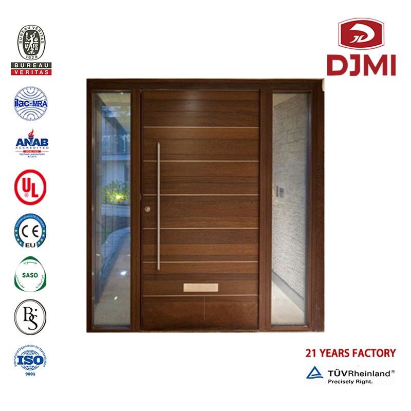Billig Dekorativ Plywood Wood Doors Dubai Teak Wood Price I Indien Egen Sliding Track Teak Doors Polska Färg Wood Artistic Door Design Ny Inställningar Enkel Wood Entry Modern Exterior Wood Door