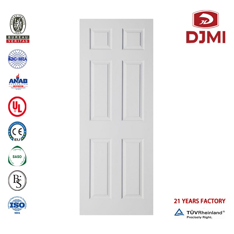 Konstruktion Wpc trädörrinställning Ny produkt Solid med färgat glas Infoga Panel Flush Wooden Simple Design Wood Door Designs Chinese Factory Style Wooden Timber Design Flush Swing Single Wood Veneer Doors Enle Plywood Door