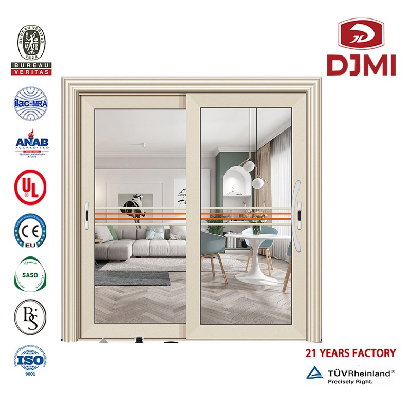 Glass Aluminium Slide Door Professional Exterior Sliding Door Limit Switch American Factory Outlet Aluminium Doors and Windows New Design Commercial Swing Aluminium Sliding Door With Wooden Grain Color Factory Aluminium Doors and Windows