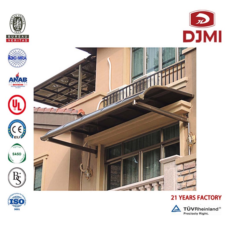 Värme-säljande fönster Front Door Fönster Awing Modern Tent Sunshing Carport Anpassat Fönster, Garage Carport for Park Multifunktionell Awing Material Canopi Tent Carport