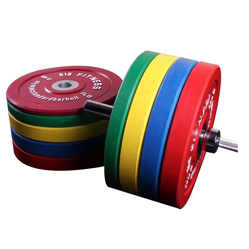 Leadman Weight Plates Sälj Well Weight Barbell Plate för Gym Fitness Gym Weight Plate Bumper Plats