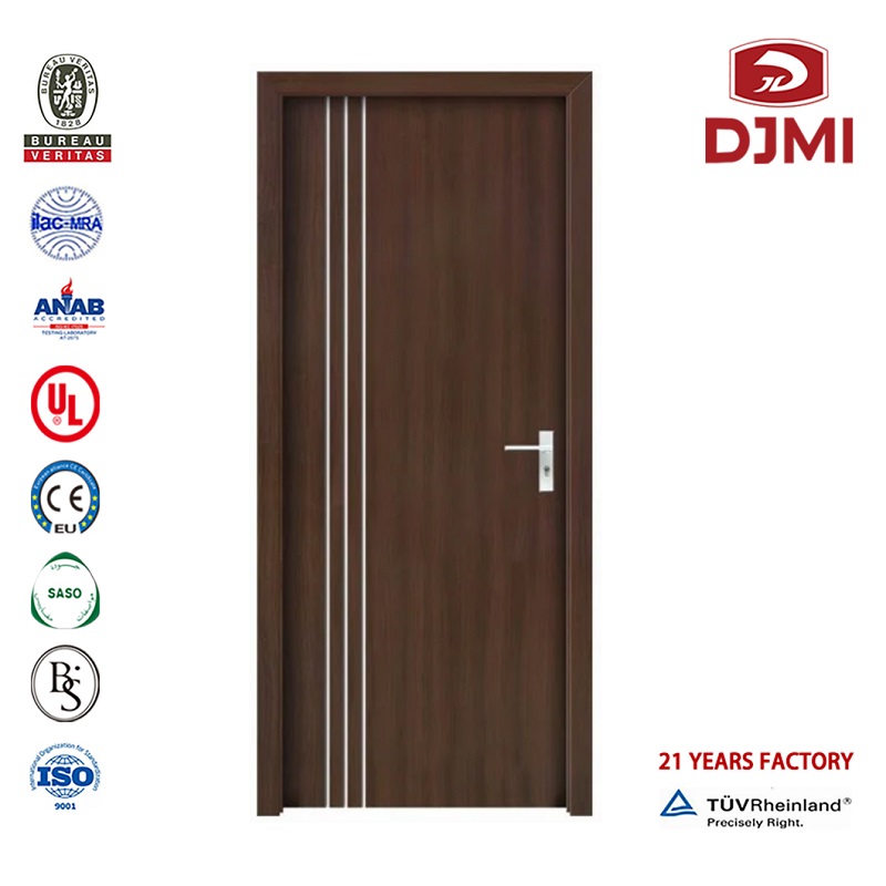 SäkerhetsWood Door I Nigeria Factory Direct Tillhandahåll billig Wood Gate Iron Security Apartment Hotel Melamine Skin Door anpassade till Melamine Lamined Kitchen Kabinet Doors Steel Security Door Vattentäta Soudptak High Quality