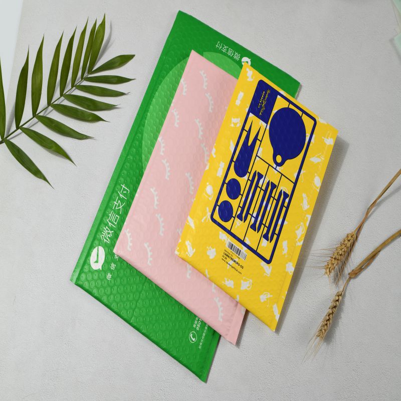 Varaktig, egen bubbeltjockare, polye-postsjälvhäftande påsar