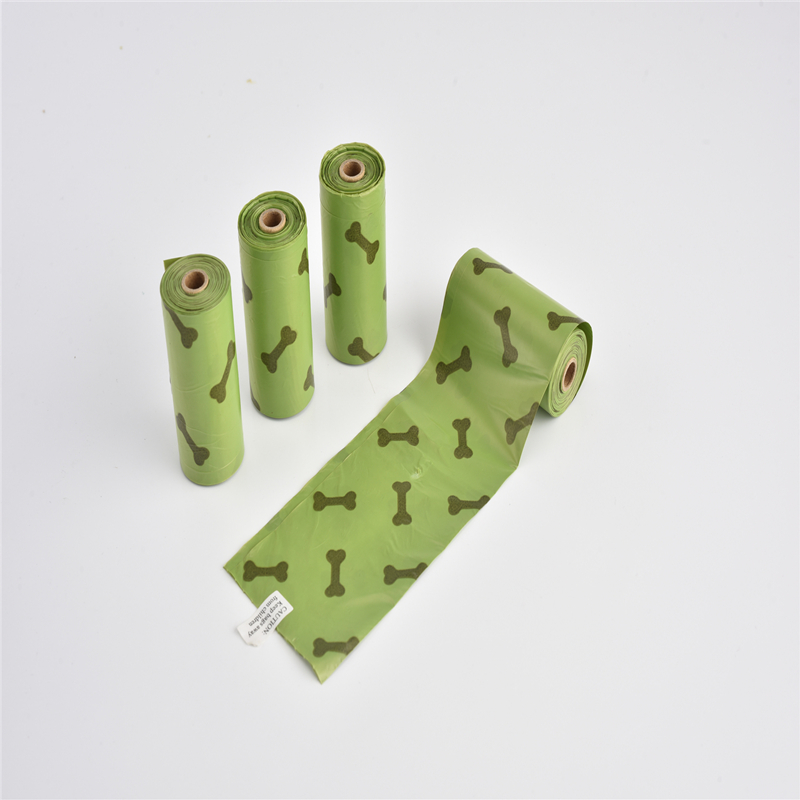 Sammansatta biologiskt nedbrytbara soppåsar för hund till sällskapsdjur