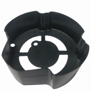 Högtemperaturbeständig svart ppisoleringsblad 0.43mm för flamskyddsmedel