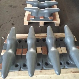 Varmförsäljning av gjutet stål, gjutet på däck, båtrördelar