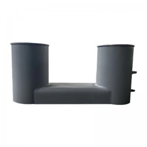 Sjökorsfäst polerad brons förtöjning med en/dubbel bitt bollards