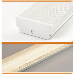 Seven-inch Rhombus,4FT LED runt 40W wrap Light, 4000K Neutral White, 4 Foot LED Shop Lights for Garage