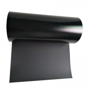 Brandhämmande isoleringsfilm Svart brandsäker PC-film Värmesbeständig frostad isoleringsmaterial kan anpassas
