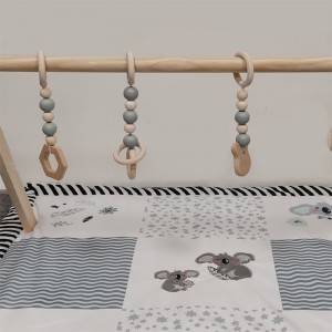 Kvadrad trälekmatta - Kola