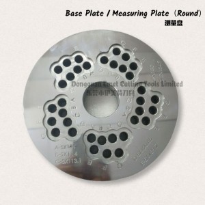 Emet skärverktyg \\/ arbetsstycksspännverktyg \\/ bottenplatta (rund \\/ rektangulär \\/ oregelbunden)