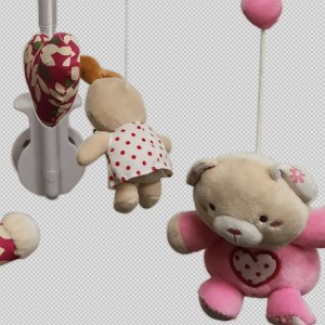 Musical mobile - Bear and kanin