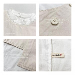 Lös montering Minimalist Stylish Casual Solid färg Stripped Kontrollerad överdimensionerad skräddarsydd 19505 Round krage Shirt+ Waistcoat