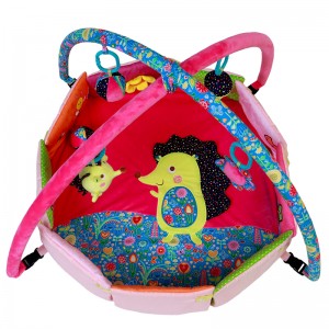 Polygon baby playmat - Hedgehog