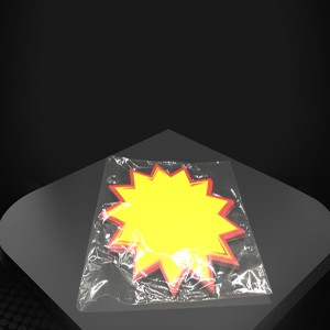 TMJ PP-718 Supermarket Poster för partihandel i butikshandel Papper PRICE TAG för egen etikett Klisterkort Begravningskort