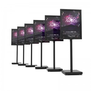 TMJ PP-554 Het försäljning Golvställ A4 Justerbar pappershållare A3-affischvisning