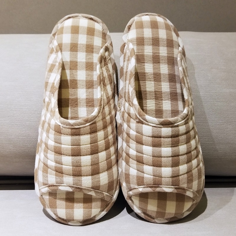 Koreanska Check Home Slippers