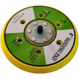 Fabrikslevererad 125 mm 5 tum reservskiva Slipande gummibaksida 150 mm M14 Pneumatisk slipmaskin