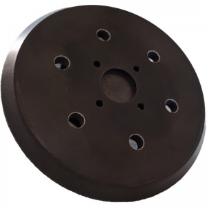 Bästa säljande 5-tums svarta poleringsplats för pneumatiska verktyg Sanding Backing Pad