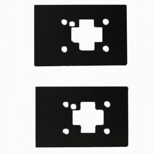 Flamskyddsmedel PC-isoleringsark GE-EFR95 isoleringsark Svart brandsäker isoleringspackning