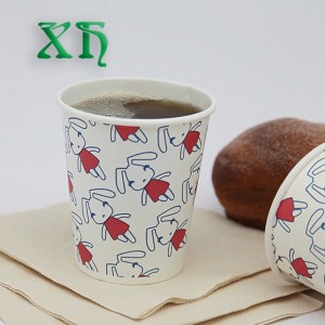 5 oz biologiskt nedbrytbara papperskoppar papperskopp för vatten