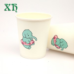 5 oz biologiskt nedbrytbara papperskoppar papperskopp för vatten