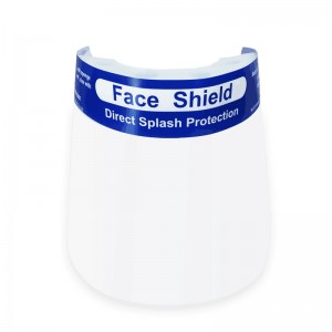 2021 Stora linser för genomskinlig antiFog skyddssköld för bubblor med Elastiskt hörlurar