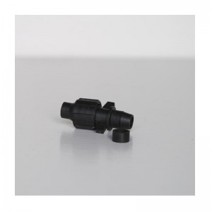 Enkelt lås förbikoppling med gummiring