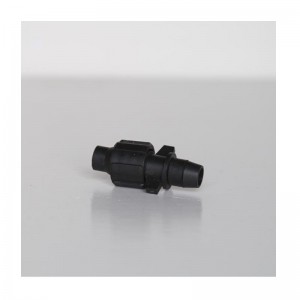 Enkelt lås förbikoppling med gummiring