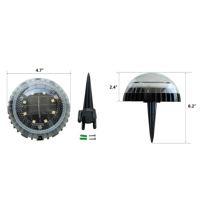 Solar mark lampa-trädgård lampor