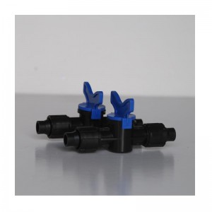 Dubbellås genom ventil