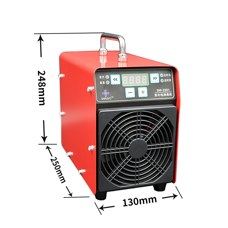 SW-2201 UVC luftrenare som officiellt lanserades på marknaden