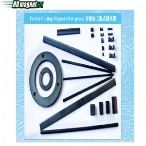 Ferritskärmagnet (våtpress)