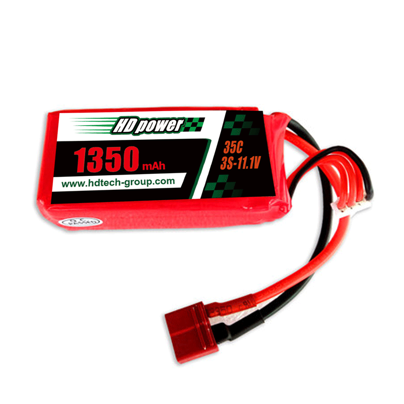 Hd POWER 1350mAh 35C 3S 11.1V lipooperatur