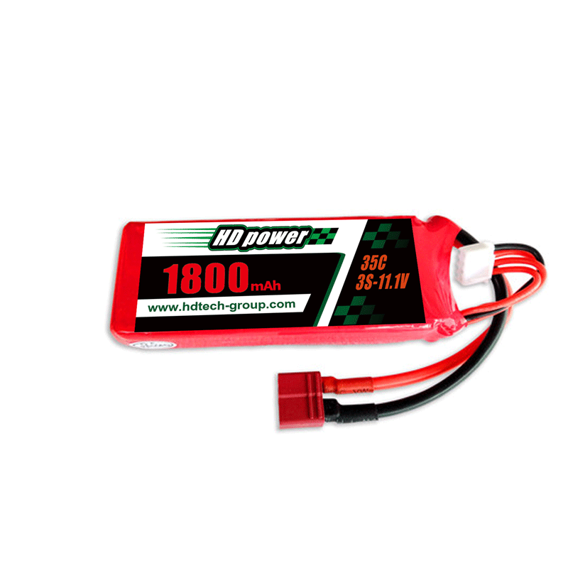 Hd POWER 1800mAh 35C 3S 11.1V lipooperatur