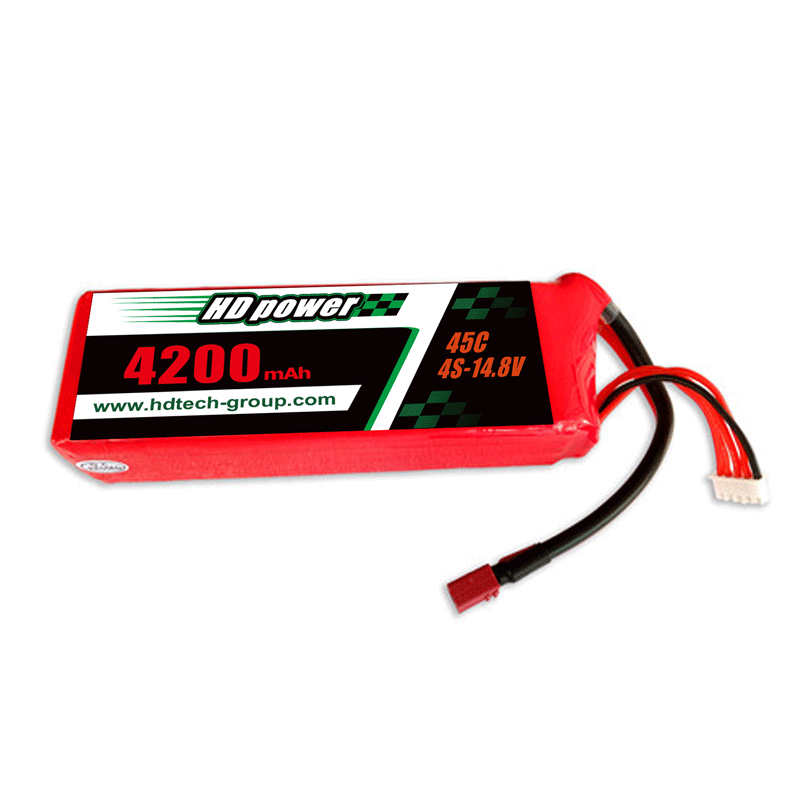 Hd POWER 4200mAh 45C 4S 14.8V lipooperatur