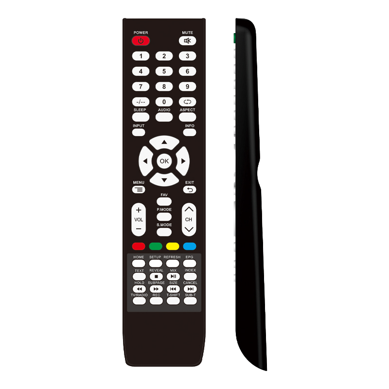 Fabriks OEM Universal högkvalitativt billigt pris trådlös IR-fjärrkontroll för TV \/ digitalbox
