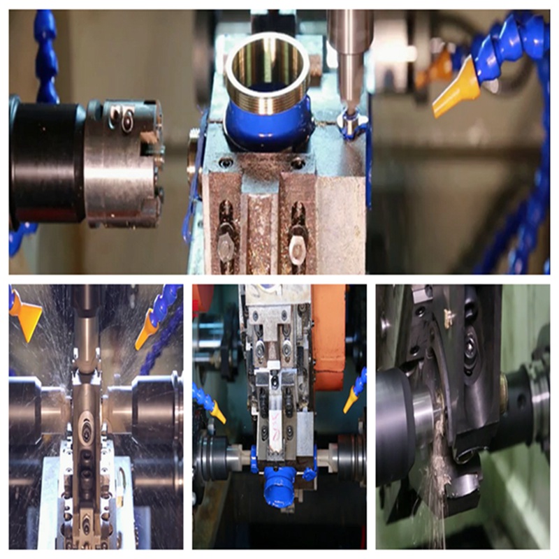 CNC roterande överföringsmaskin för mässingsventil