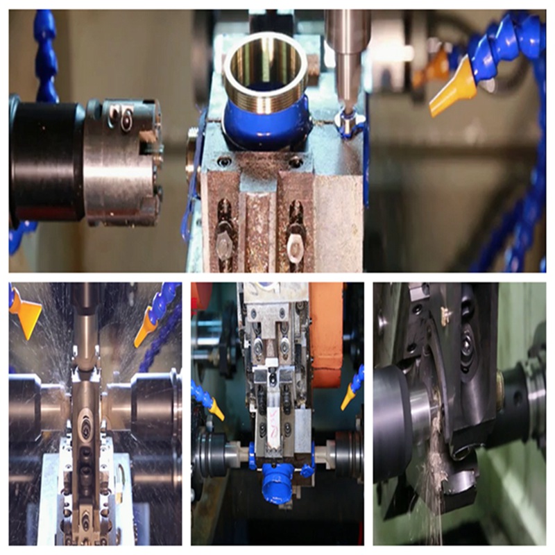 Multi-Spindles Processmaskin för Brass Valve Production Line