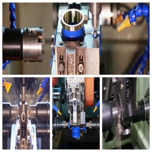 Hög precision Aluminium eller Brass som tillverkar specialmaskiner/ ventiler som gör en rotationsmaskin med hög precision