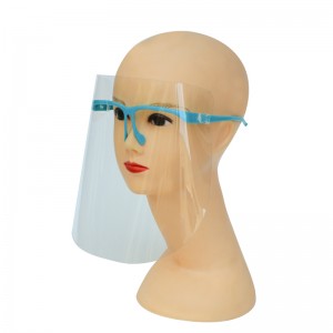 Fabrikspris Klar skyddsglasögon mot dimma ansiktsskydd utomhus