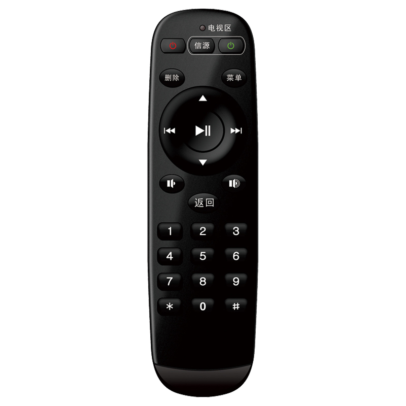 Fabriksuttag Air Mouse 2.4G trådlöst tangentbord smart fjärrkontroll för TV \/ Android TV BOX