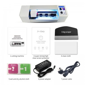 Skärm för värmeförsäljning Skydda Cutting Plotter Machine Tpu Fullständig omslagsmaskin Plotter