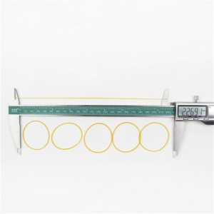 Gummiband Tillverkare Partihandel Högelastiskt tunt gummiband som buntar pengar slips Blomma gummiring