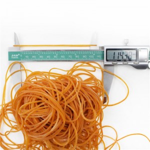 Tillverkare anpassad högelasticitet anti-aging gummiband industriell buntning gummiring