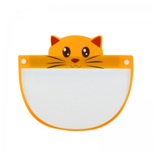 OEM Anti-Fog-distributör Anpassad isolering Plastbarns ansiktsskydd