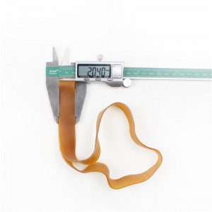 Tillverkare använder sig av storskaliga slittåliga, högtemperaturtåliga och anti åldrande industriella gummiband